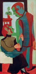 Mutter und Sohn
